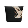 Skinreverse Flying Crane Cotton Cosmetic Bag  small size front view