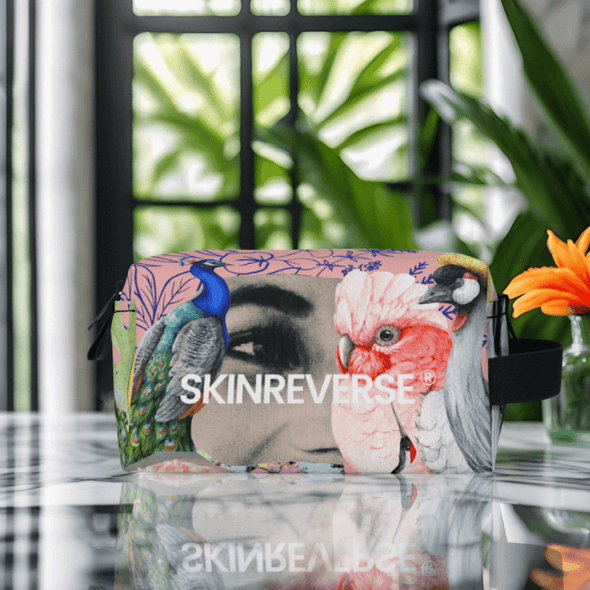 skinreverse signature toiletry bag skincare makeup bag accessories pouch toiletries travel with style